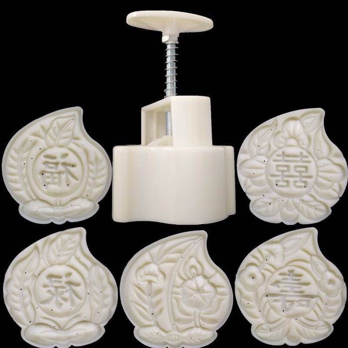 

✅Termurah Cetakan Kue Bulan Nastar Cake Mold Plunger/Mooncake 125Gr Persik Peach Limited