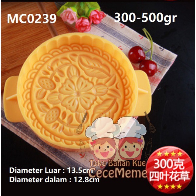 

✅Termurah Cetakan Mooncake Jumbo Kue Bulan Satru 300Gr 500Gr Bunga Flower Mc0239 Berkualitas