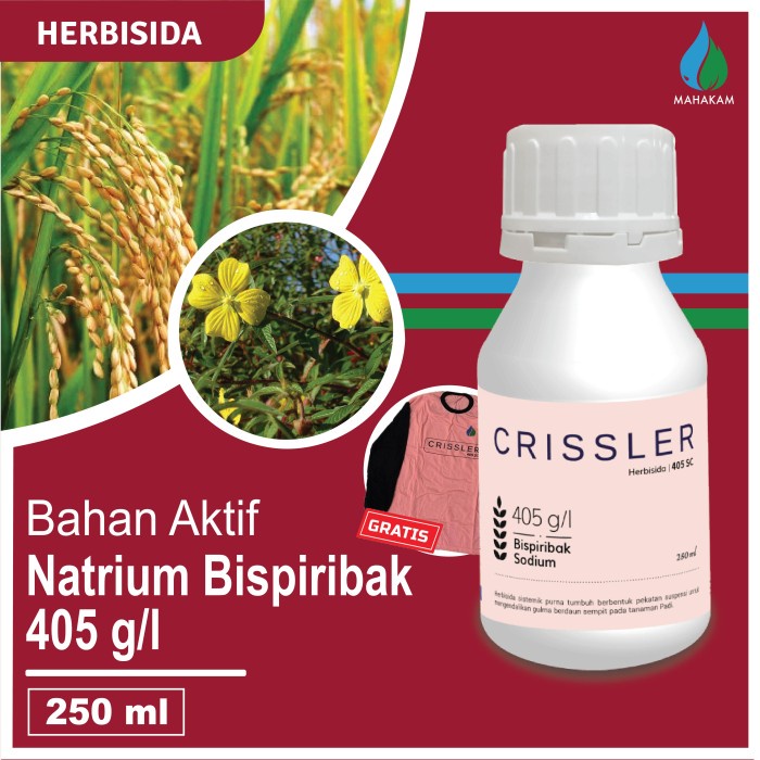 ✨COD Crissler 405 Sc 250 Ml Herbisida Pestisida Pembasmi Gulma Tanaman Padi Bisa Sameday