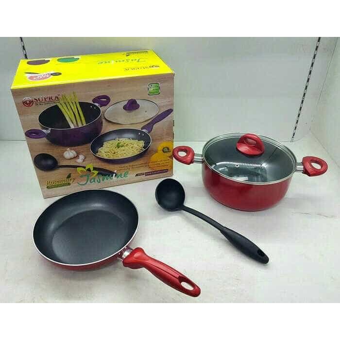 ✨Baru Panci Set Supra 4 Pcs Jasmine Terbaru