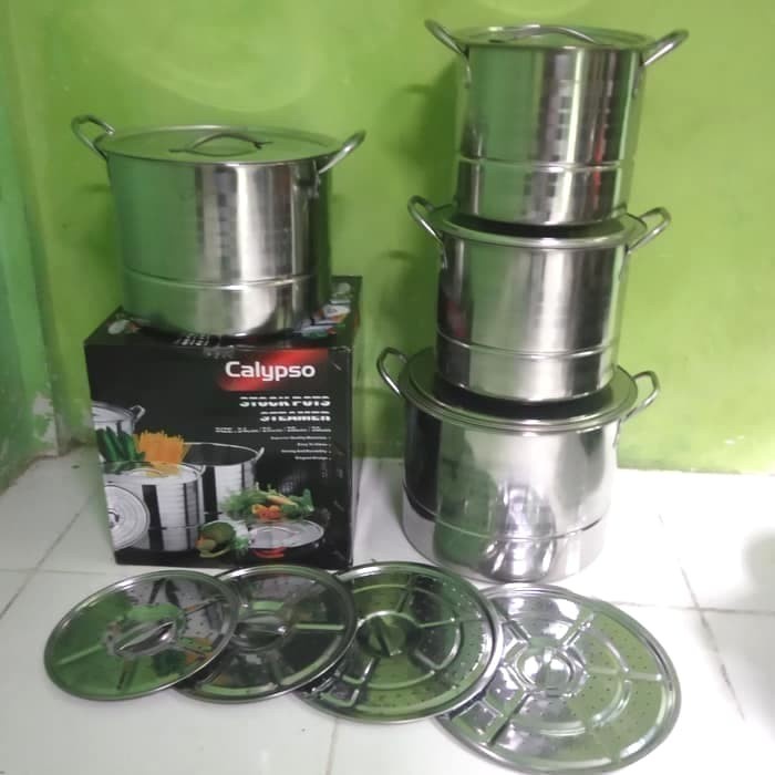 

✨Baru Panci Set Calypso Stainless Steel Diskon