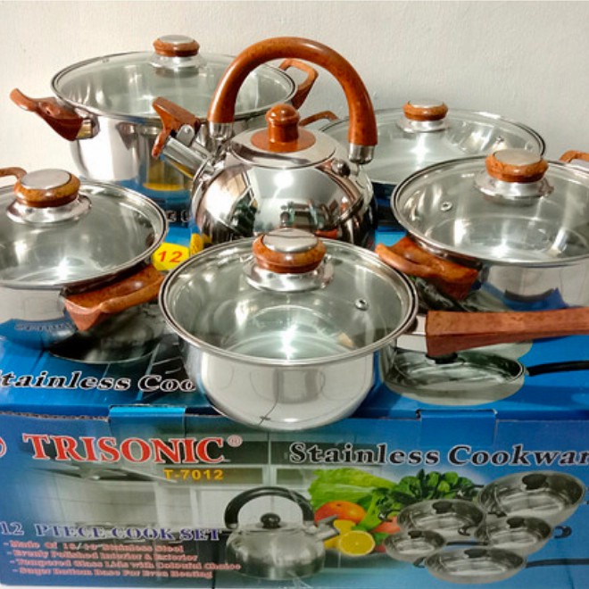 ✨Baru Panci Set Trisonic Diskon