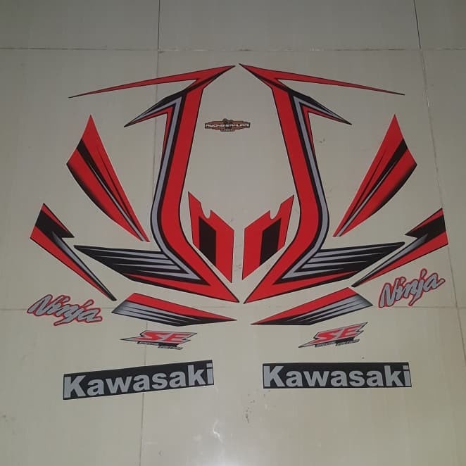 ✨New Striping Ninja 250Fi Se 2016/2017 Hitam Merah Terbatas