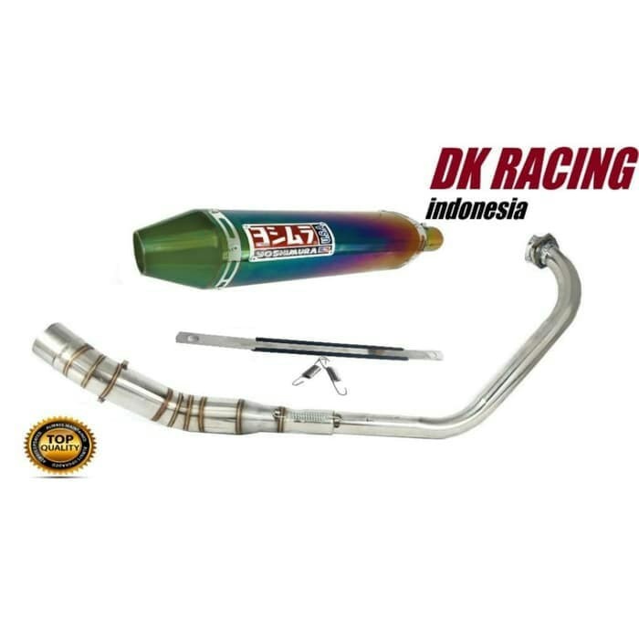✨New Ori Knalpot Racing Yamaha Byson Yoshimura Usa Rainbow Terbatas