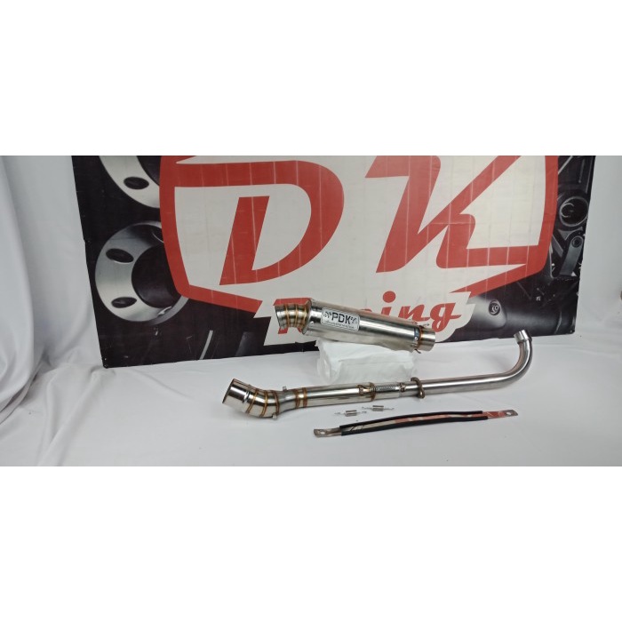 ✨New Ori Exhaust Knalpot Racing Honda Supra Fit Pdk Titan Diskon