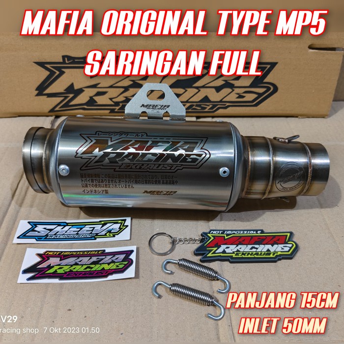 ✨New Ori Silincer Knalpot Mafia Keras Gahar Model Lr Wrx Cld Proliner Best3 Terbaru