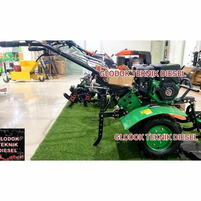 Mesin Tiller Cultivator Bajak Tanah Kering Mahkota Mc-80G Original
