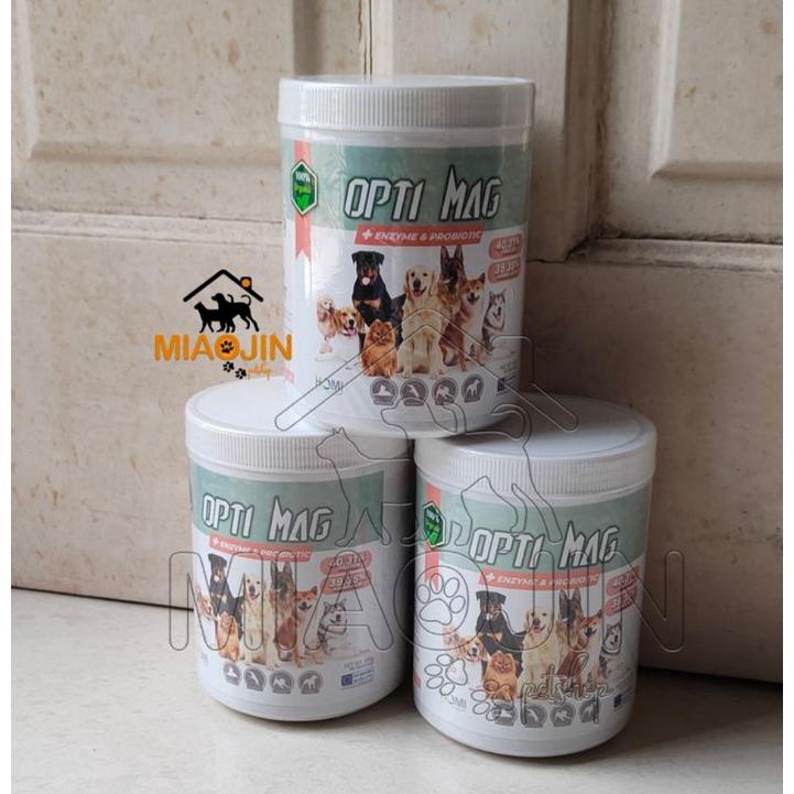 TERLARIS Opti mag Suplemen Anjing Multivitamin All Breed 500gr - Makanan Anjing Optimag SALE