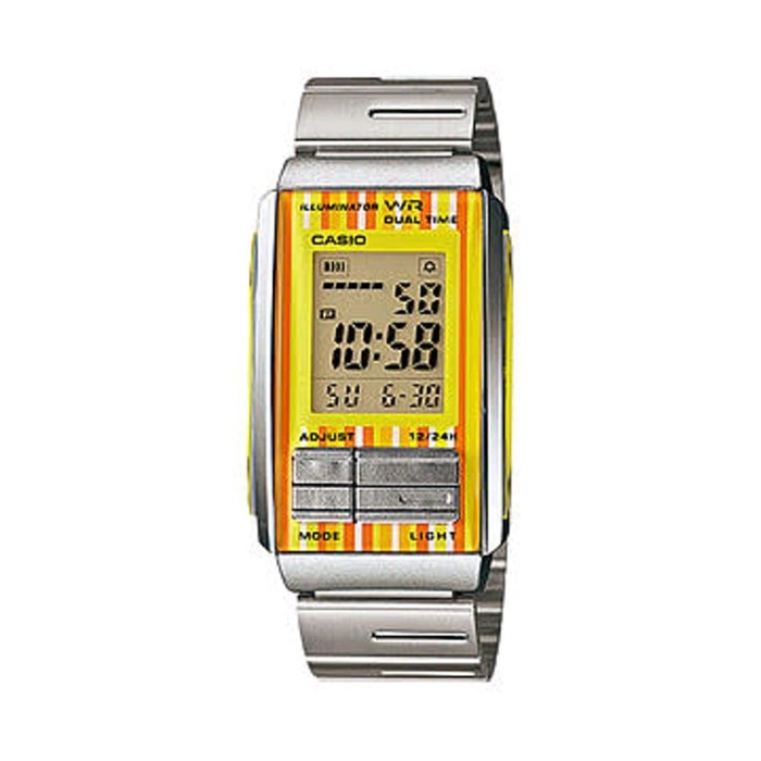CASIO LA-201W-9CDF - Jam Tangan Wanita - Silver Kuning