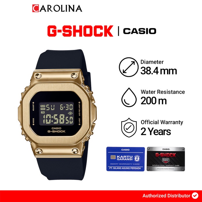 Jam Tangan Casio G-SHOCK GM-S5600GB-1D Wanita
