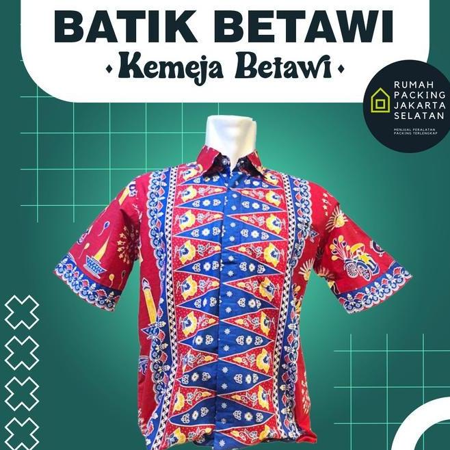 KEMEJA BATIK BETAWI PRIA TITIRANI5