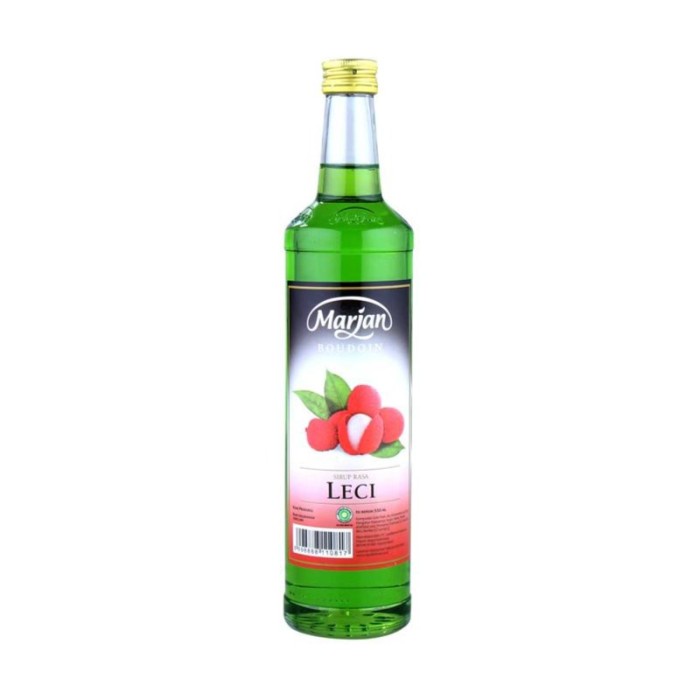 

MARJAN SPECIAL SYRUP LYCHEE 460ML /BTL