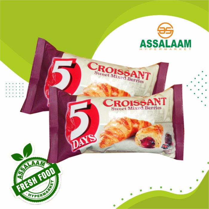 

5 DAYS CROISANT MIX BERRIES 60