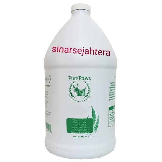 Pure Paws Itch Fix Shampoo Sulfate Free Gallon 3.78Ltr