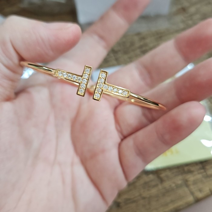 ✨Sale Gelang Oval Per Bangle Tifani Polos Emas Asli 700 70 Ubs 16K Gold Limited