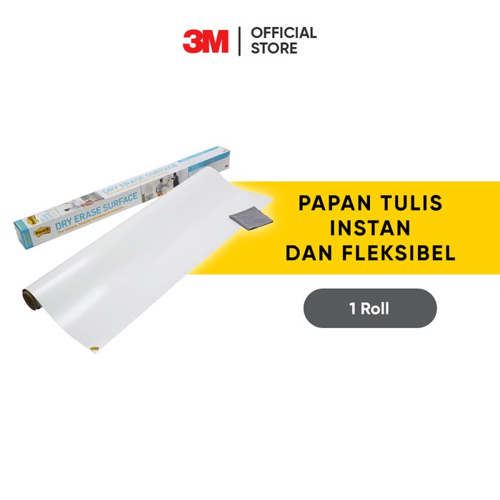 

✨Sale Post-It 3M Papan Tulis Instan / Dry Erase Surface 3X4 90X120 Cm Diskon