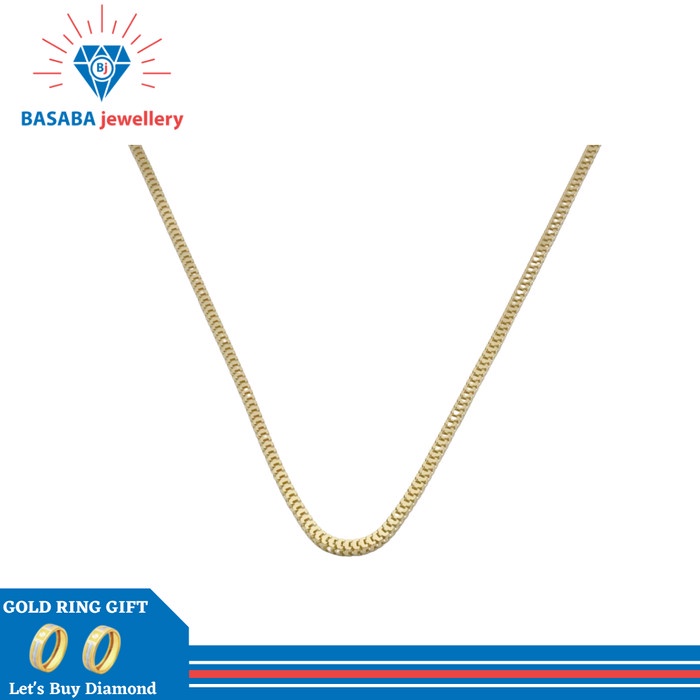 ✨Sale Kalung Emas Asli Kalung Milano Kotak Emas Asli Terbatas