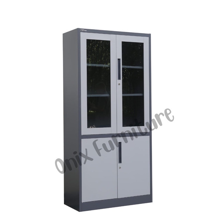 

✨Sale Vip Star - Vs 203 Lemari Arsip Besi Kaca / Filling Cabinet Limited