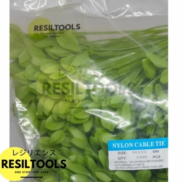 

✨Sale Kabel Tis Daun 15 Cm Jual Per Pack Cable Ties Unik Bentuk Daun Terbaru