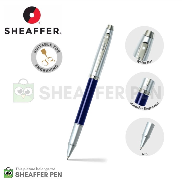 

✨Sale Sheaffer® 100 Blue Translucent Barrel Rollerball Bisa Sameday