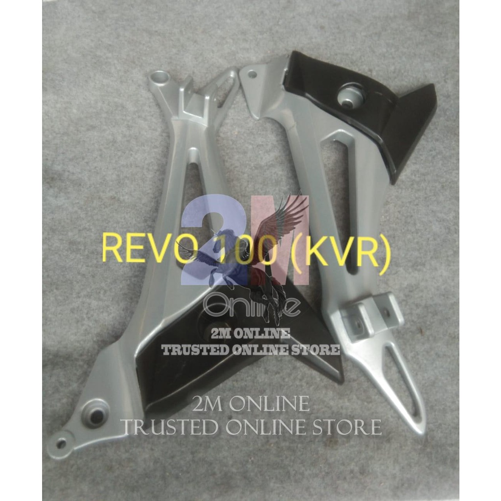 Dudukan Footstep Revo 100 Kvr Sepasang Merk Osaka 50700-Kvr-600