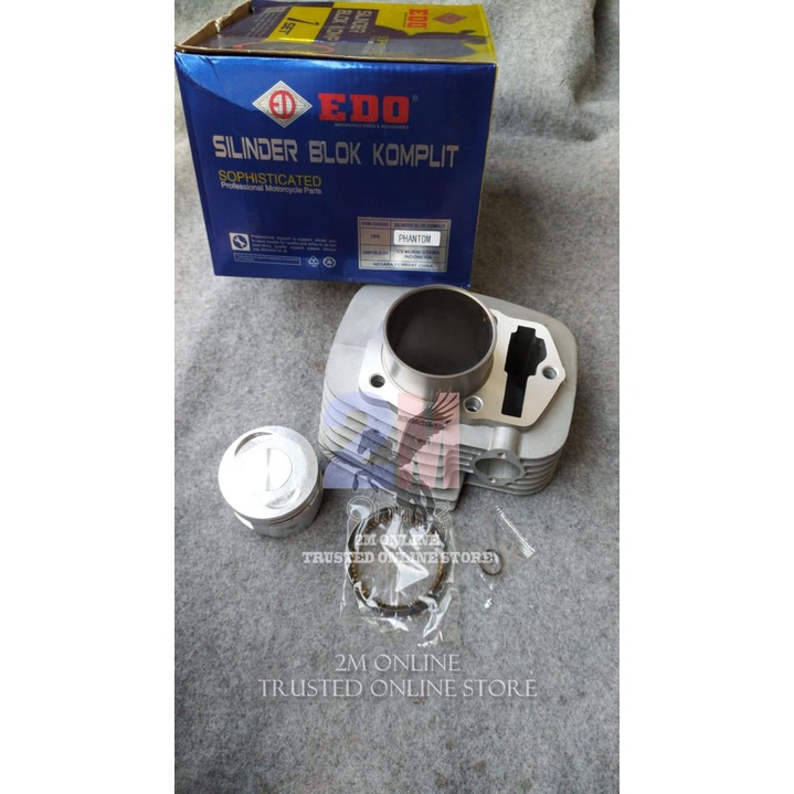 Cylinder Blok Kit Phantom Pnp Tiger Megapro Set Merk Edo