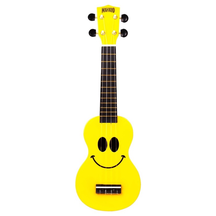 Ukulele - Mahalo Ukulele U-Smile Yellow/Ukulele Mahalo U-Smile Kuning