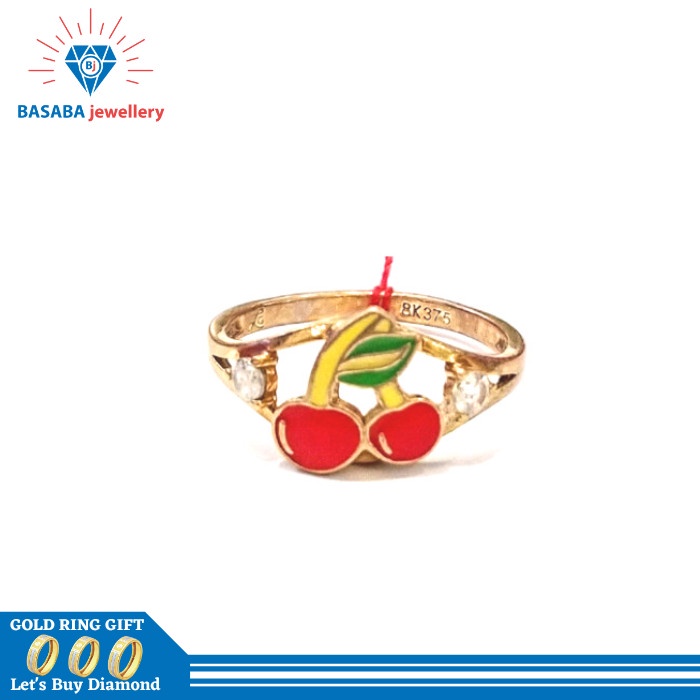 ✨Ori Cincin 375 Anak Cincin Anak Emas Asli 375 Bisa Sameday