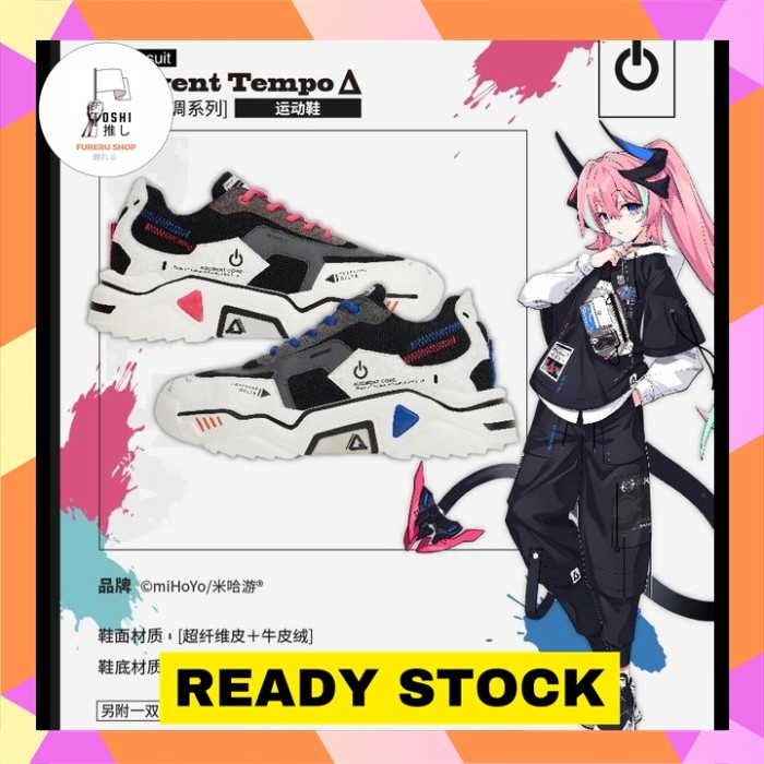 ✨New Rozaliya / Fervent Tempo Augment Sneakers Size 41 - Honkai Impact Bisa Sameday