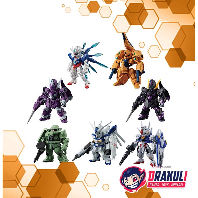 ✨New Ori Toys Bandai Gundam Converge 10Th Anniversary Selection 03 Set Of 7 Limited