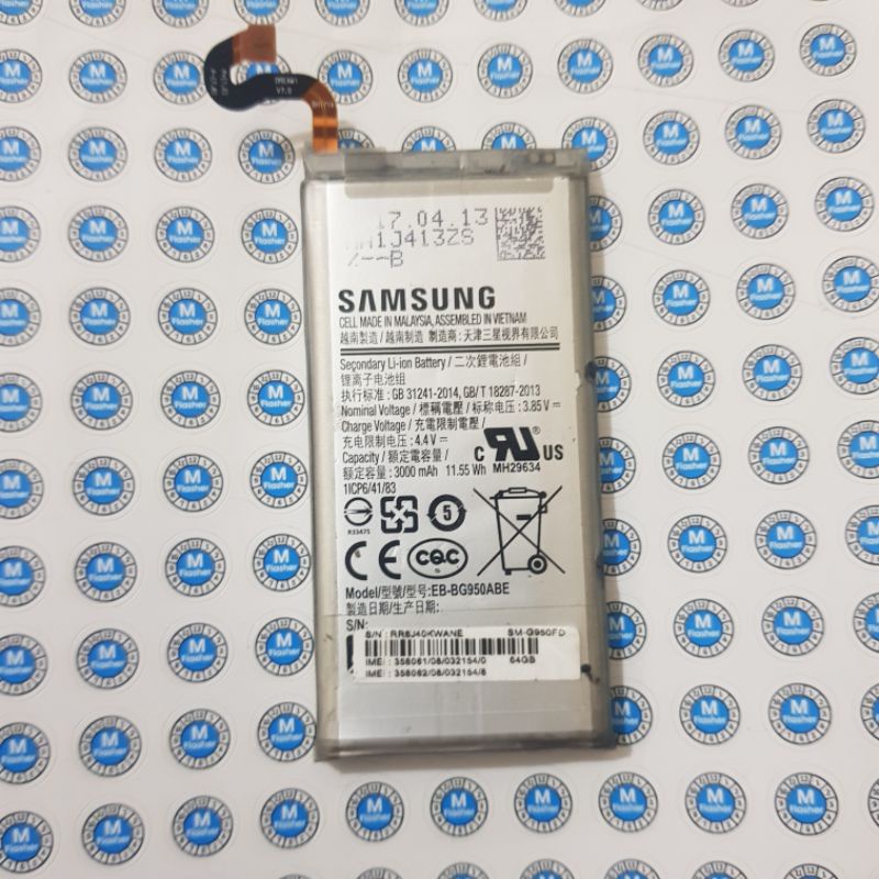 Baterai Batre Batere Samsung S8 Ori Cabutan