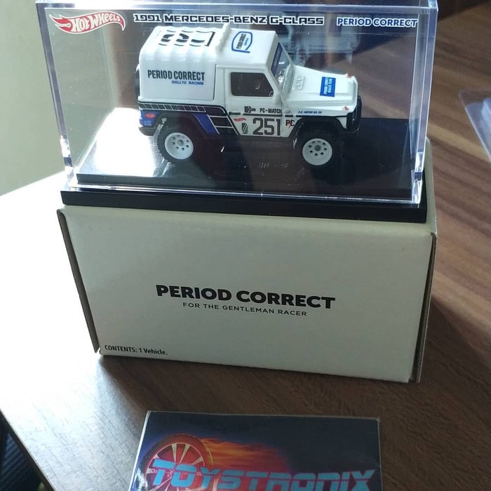 ✨New Hot Wheels Hotwheels Mercedes Mercy Period Correct Benz G Class Rlc Limited