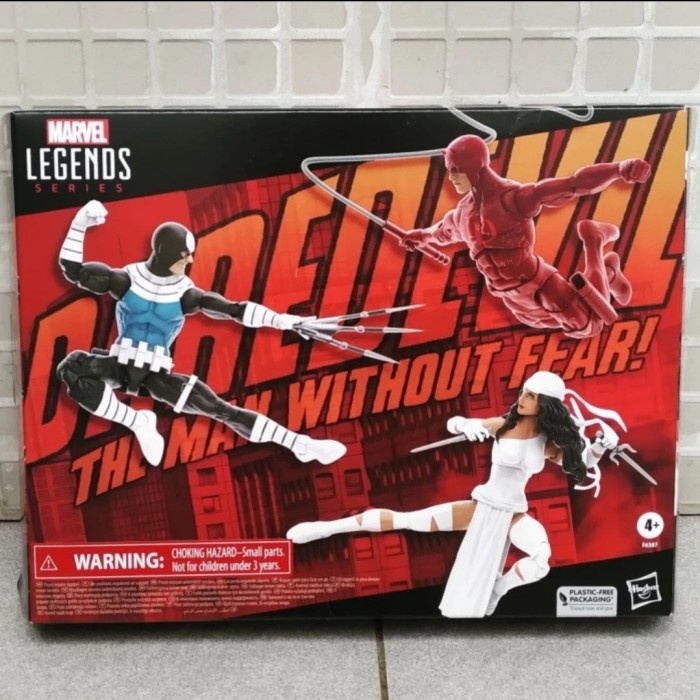 ✨New Hasbro Marvel Legends 3Pack Daredevil Elektra Bullseye Electra Misb Bisa Sameday