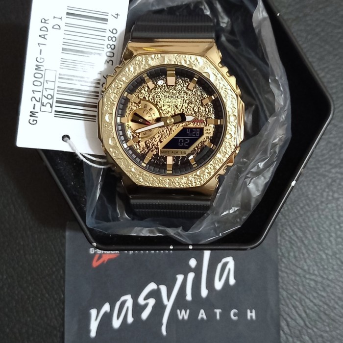 ✅Termurah Casio G-Shock Gshock Gm 2100Mg Gm2100Mg - 1Adr / 1A Moon Gold Bisa Gojek