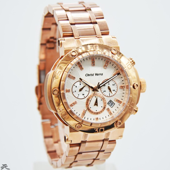 ✅Original Jam Tangan Pria Original Christ Verra 52283G-15 Slv Garansi Resmi Terbaru