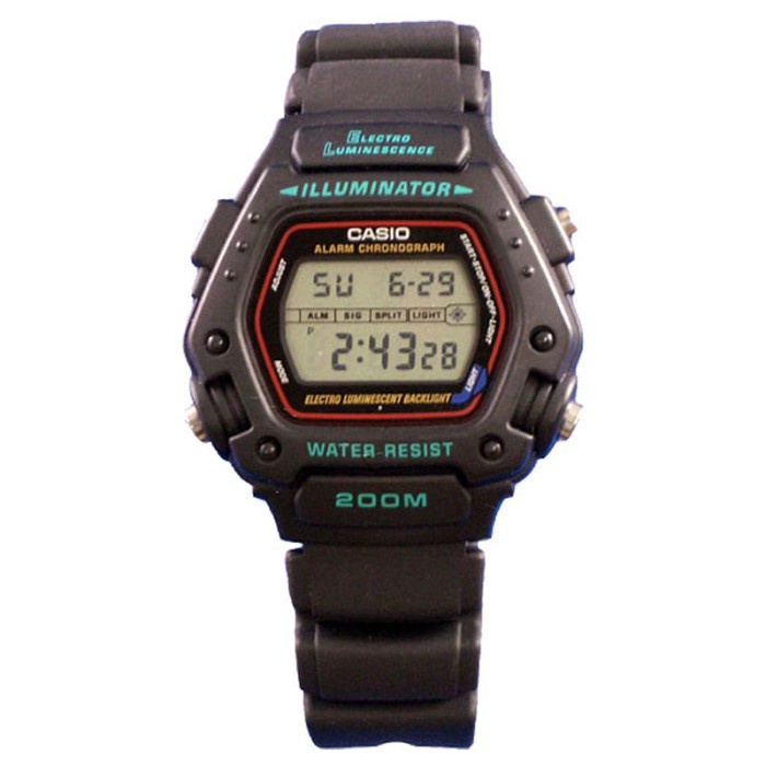 ✅Termurah Casio Dw290-1Vs - Jam Tangan Pria - Coklat - Resin-Jamdunia Bisa Sameday