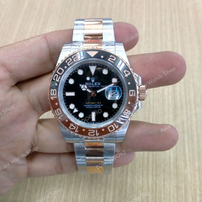 ✅Sale Jam Tangan Gmt Master Rootbeer Ewf Swiss Clone Berkualitas