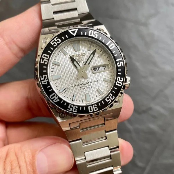 ✅Ready Jam Tangan Pria Seiko 5 Sports Snzd65K1 Automatic Silver Original Limited