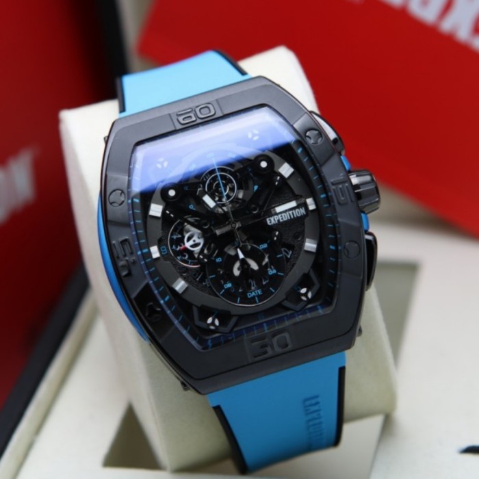 ✅Original Expedition E 6800 Black Soft Blue E6800 Pria Original Bisa Sameday