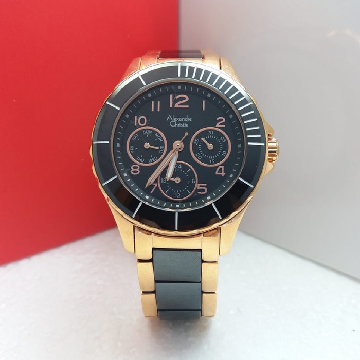 ✅New Ori Alexandre Christie Ac 2335 Bfbrgba Ceramic Wanita Original Terbaru