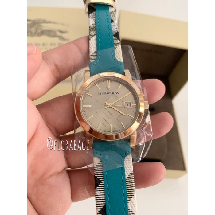 ✅Baru B U R B E R R Y Watch Bu9112 Berkualitas