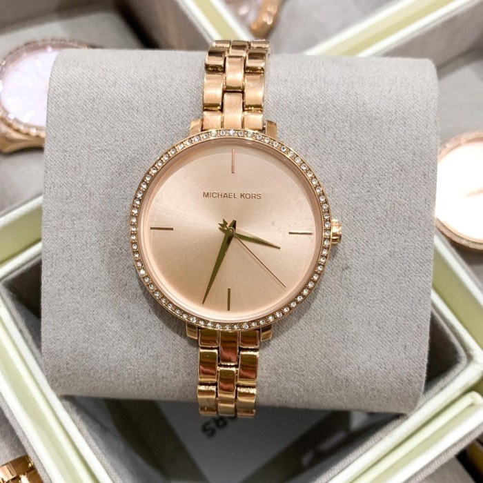 ✅New Jam Tangan Branded Ori Charley Ladies Mk4400 Rose Gold Dial Rose Gold Bisa Gojek