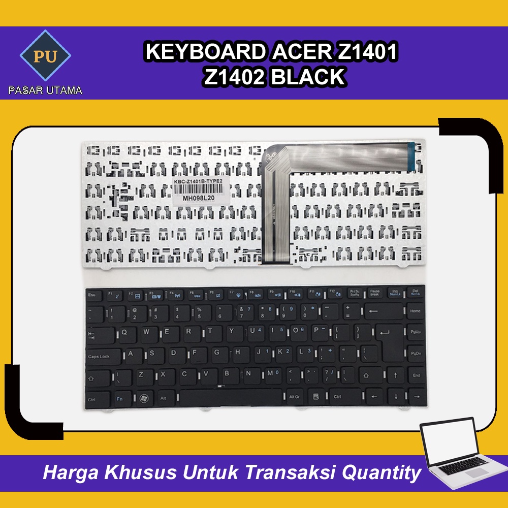 Keyboard Laptop Acer Z1401 Z1402