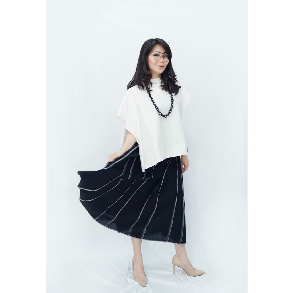 [NEW COLLECTIONS] BEST SELLER LOLA x JOOL Rok Panjang Premium Linen Rami