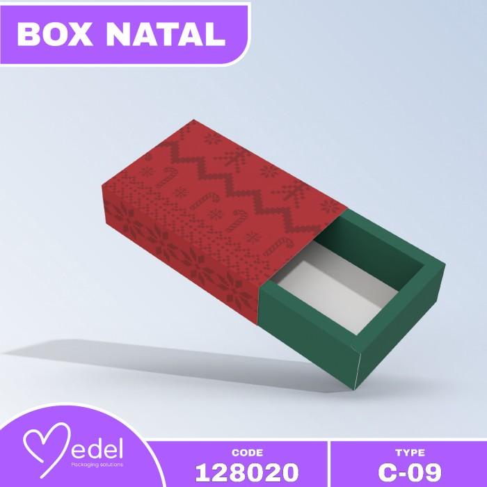 

Kardus/Box/Kotak (30X20X6 Cm) Kado Hadiah Natal Hampers Christmas-C06 075