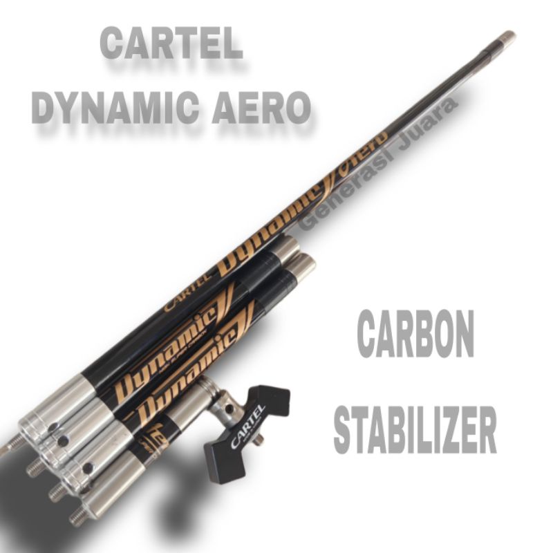 Cartel Dynamic Aero Carbon Stabilizer - Stabilizer Recurve Standard Bow