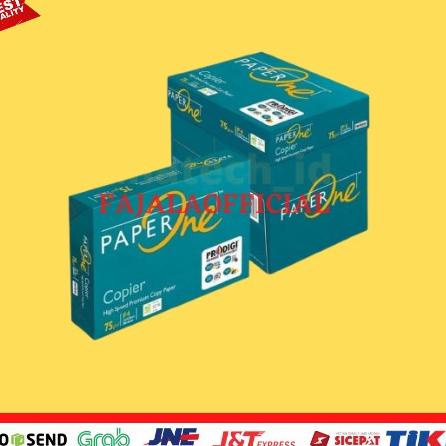 

Kertas hvs a4 75gr paper one / Kertas Fotocopy Harga 1 dus isi 5 rim |Top|Best