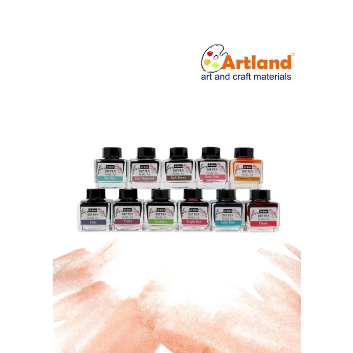 

New Sale De Goya Dip Pen Ink Pearl 15Ml Pengiriman Cepat