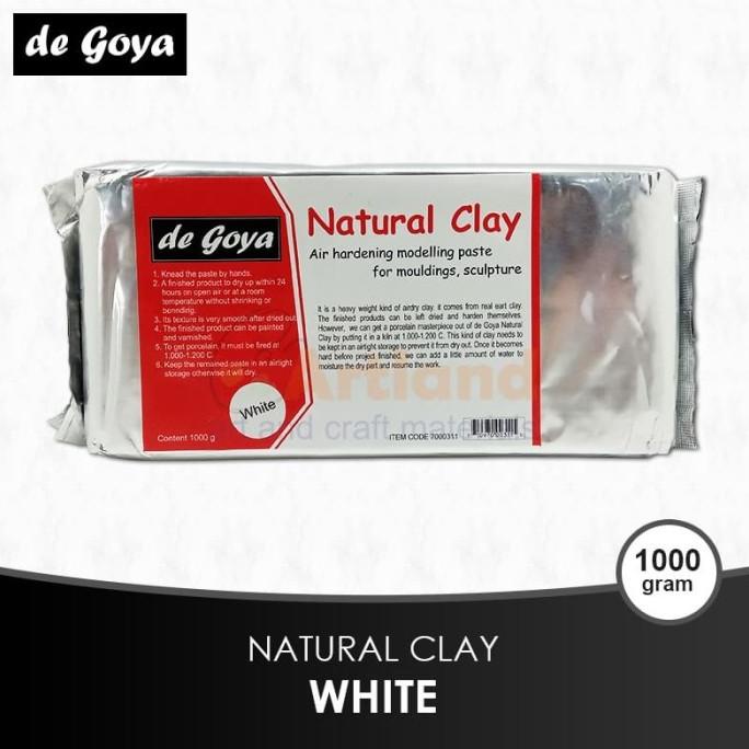 

New De Goya Natural Clay White Berkualitas
