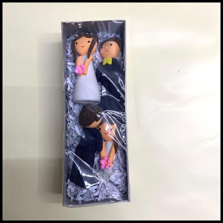 

TERMURAH GUMPASTE PASANGAN WEDDING 2 PASANG - GUM PASTE PERNIKAHAN !!!!!!!